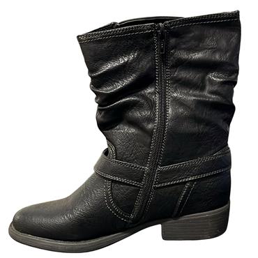 SKILLS STUD STRAP ANKLE BT - BLACK