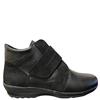 ALPINA WOMENS VELCRO STRAP ANKLE BOOT - BLACK