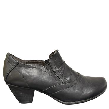 JANA RUFFLE FRONT HIGH CUT - BLACK