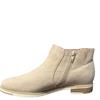SOFTLINE GUSSET ZIP ANKLE BOOT - DUNE