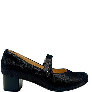 ALPINA LDS H FIT VEL STRAP COURT SHOE - NAVY