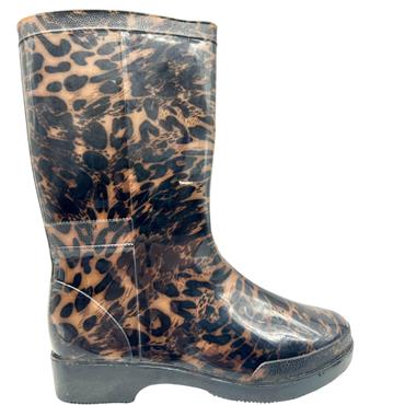 MEIVA WOMENS LEOPARD WELLINGTON - LEOPARD