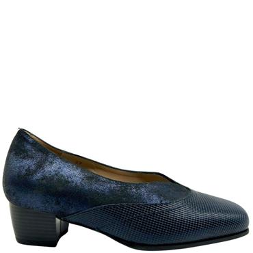 PIESANTO EXTRA WIDE H FIT COURT - NAVY