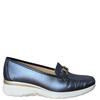 STILE DIVITA WOMENS MOCCASIN LOAFER - BLUE
