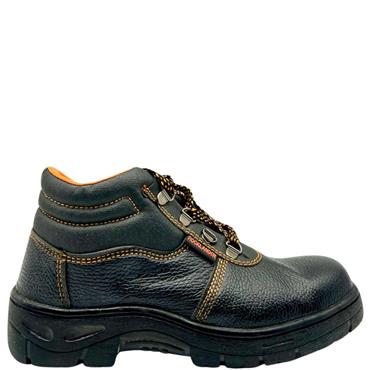 ROCKLANDER GTS STEEL TOE TIE SHOE - BLACK