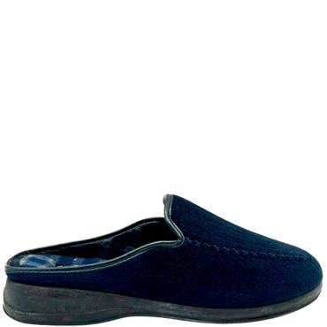 SILENTNIGHT GTS BACKLESS SLIPPER - NAVY