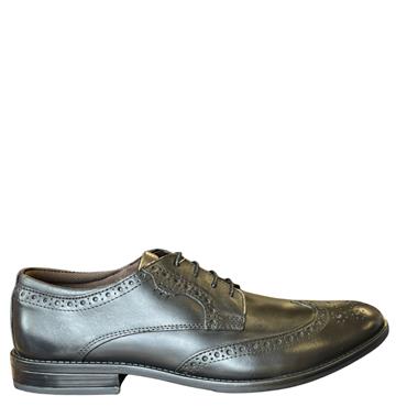 PM GENTS SHOE - BLACK LEATHER