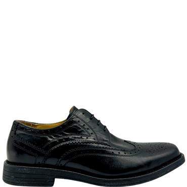 STEPTRONIC TIE SHOE - BLACK