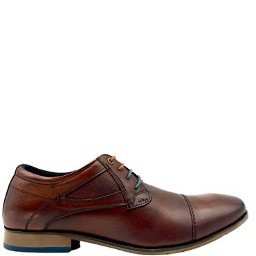 POD GTS DRESS T/CAP TIE SHOE - DUSKY BROWN