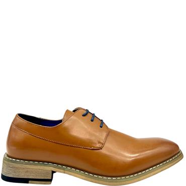 CHARLES SOUTHWELL DRESS TIE SHOE - TAN