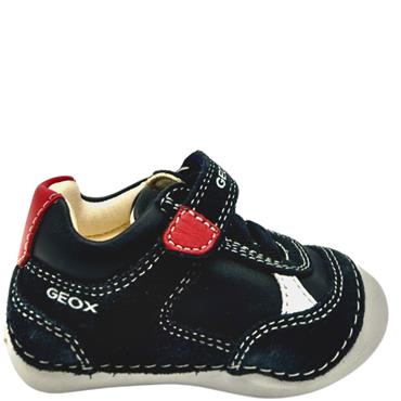 GEOX BOYS VELCRO STRAP ANKLE BOOT - NAVY