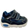 GEOX BOYS 2 VELCRO STRAP TRAINER - NAVY BLUE