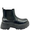 TOPWAY WOMENS GUSSET ANKLE BOOT - BLACK