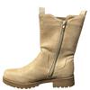 TOPWAY WOMENS GUSSET ZIP BOOT - BEIGE