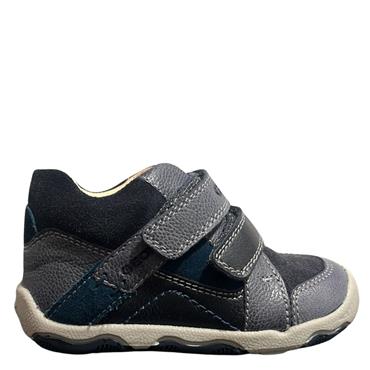 GEOX BOYS 2 VELCRO STRAP ANKLE BOOT - NAVY