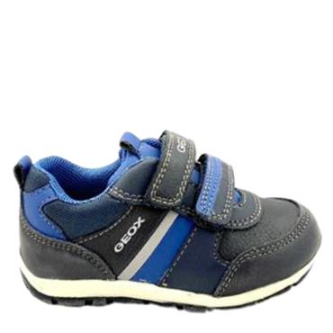 GEOX BOYS 2 VELCRO STRAP SHOE - NAVY