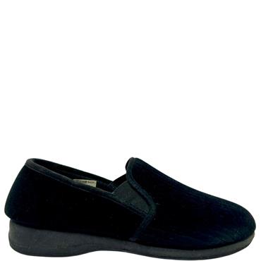 SILENTNIGHT SLIPPER - BLACK