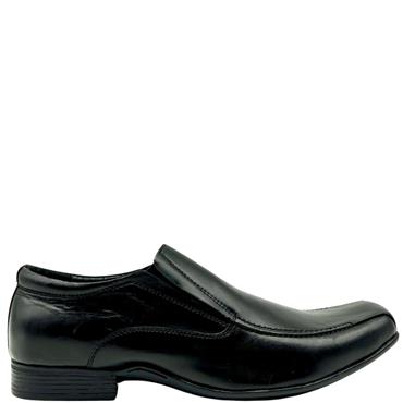 POD SLIP ON SHOE - BLACK LEATHER