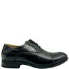 STEPTRONIC TOE CAP TIE SHOE - BLACK