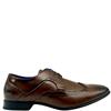 MARCOZZI GTS BROGUE TIE SHOE - BROWN