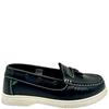 SUSST SLIP ON DECK SHOE - NAVY