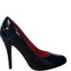 WITH LOVE PLAIN COURT - BLACK PATENT