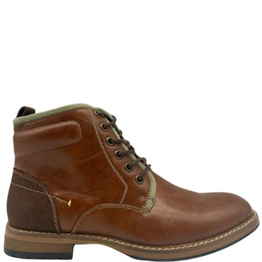 CHARLES SOUTHWELL GTS 6 EYE TIE BOOT - BRANDY