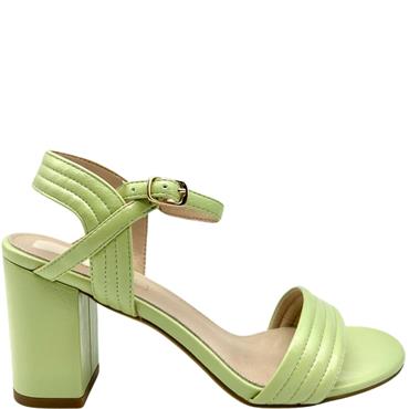 KATE APPLEBY WOMENS BLOCK HEEL SANDAL - LIME