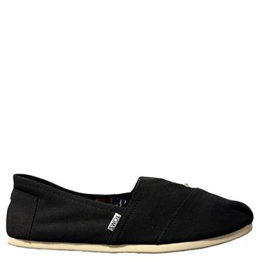 TOMS CANVAS SHOE - BLACK
