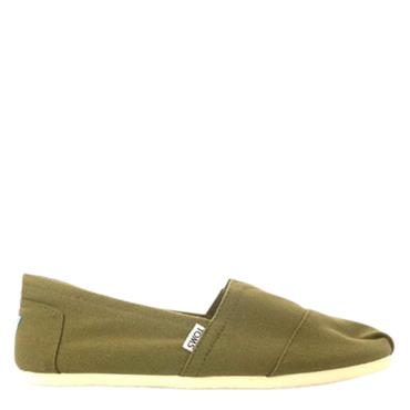 TOMS CANVAS SHOE - OLIVE