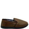 JO & JOE MENS FULL SLIPPER - DARK BROWN