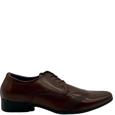 SOUTHWELL GTS TIE BROGUE SHOE - BROWN