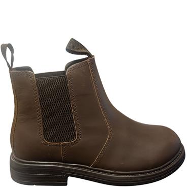 CATESBY BOYS SLIP ON CHELSEA BOOT - BROWN