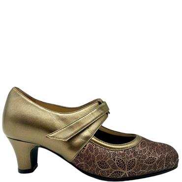 DRUCKER VEL 2TONE SHOE - BEIGE