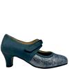 DRUCKER VEL 2TONE SHOE - NAVY