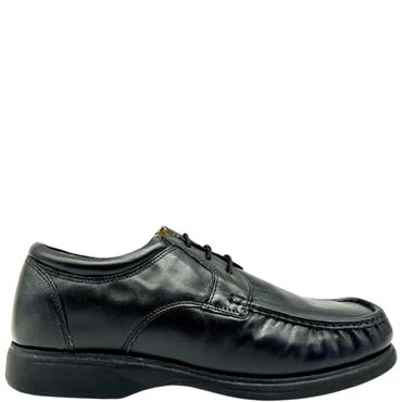 DRIFTERS TIE MOCCASSIN SHOE - BLACK