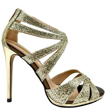 GLAMOURHEEL IN STRAPPY SDL - GOLD