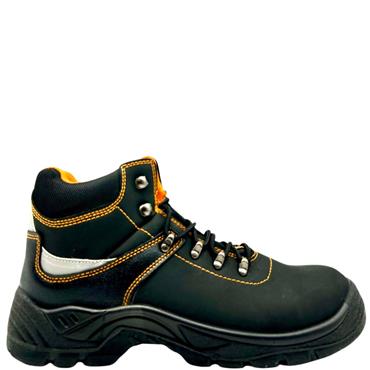 JZY TIE SAFETY BOOT - BLACK
