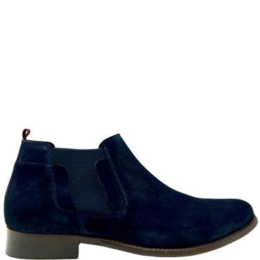 ESCAPE GTS DRESS GUSSET SLIP ON BOOT - NAVY SUEDE