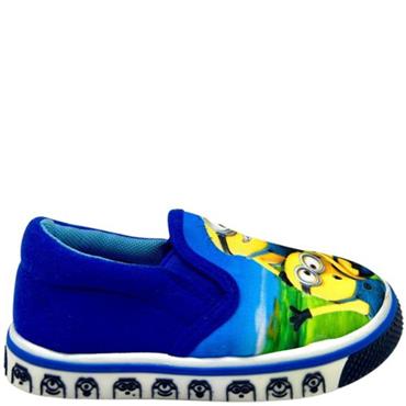 LAMB KIDS MINIONS SLIP ON CANVAS - NAVY BLUE