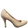 KATE APPLEBY WOMENS COURT SHOE - NUDE PATENT