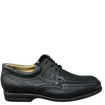 ANATOMIC MENS SIZE 48 LACE SHOE - BLACK LEATHER