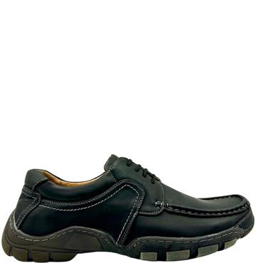 GOOR GENTS TIE SHOE - BLACK