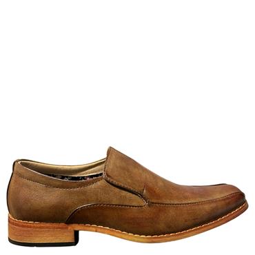 GOOR BOYS DRESS SLIP ON SHOE - BROWN