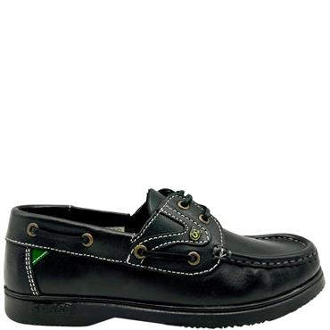 SUSST DECK SHOE - BLACK