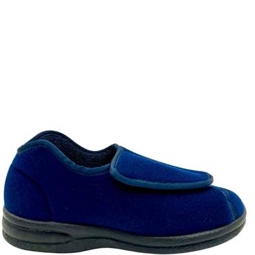 PODOWELL VEL STRAP SLIPPER - NAVY
