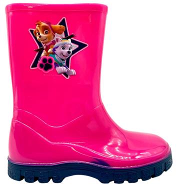 LAMB GIRLS PAW PATROL WELLY - PINK NAVY