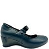 DUBARRY WEDGE STRAP SHOE - NAVY