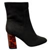 TRUFFLE ANKLE ZIP BOOT - BLACK
