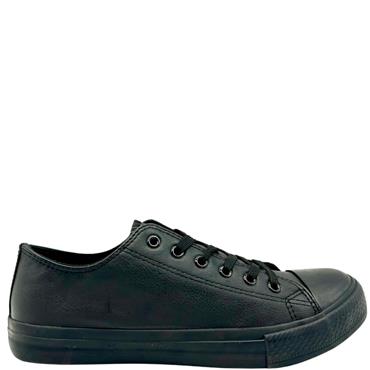 GJK GTS CANVAS TIE RUNNER - BLACK